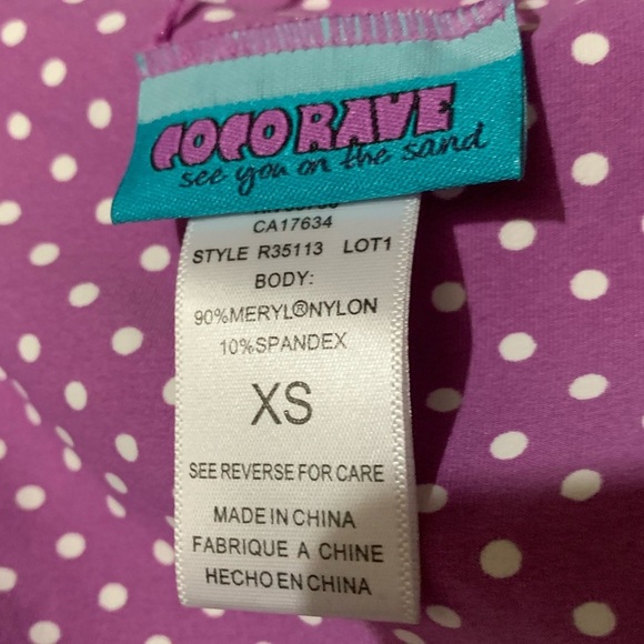 NWT Coco Rave Floral Reversible Bikini Swim Bottom - Picture 7 of 7